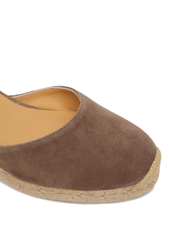 Castañer Castañer Espadryle Carina 21741 Brązowy