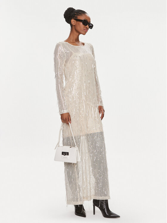 Herskind Herskind Rochie de seară 4994989 Bej Regular Fit