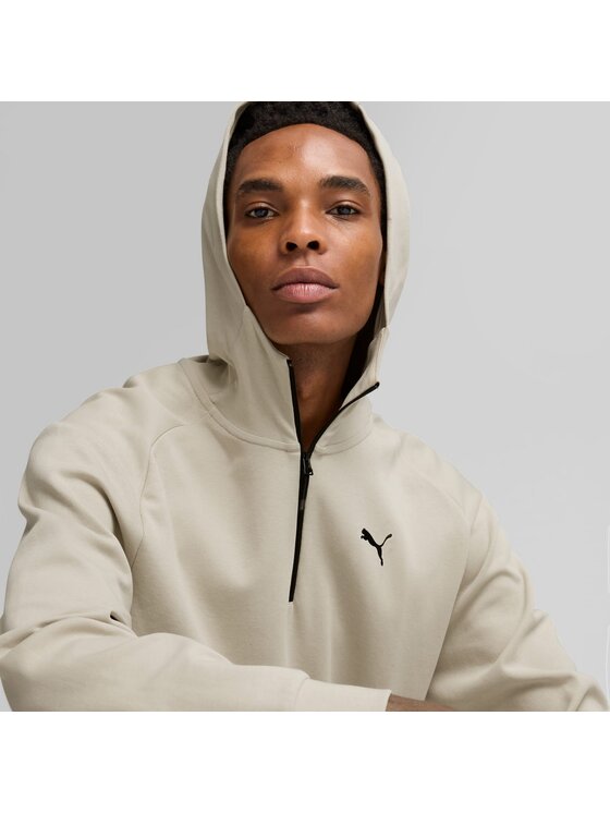 Puma Puma Bluza 681620 Beżowy Regular Fit