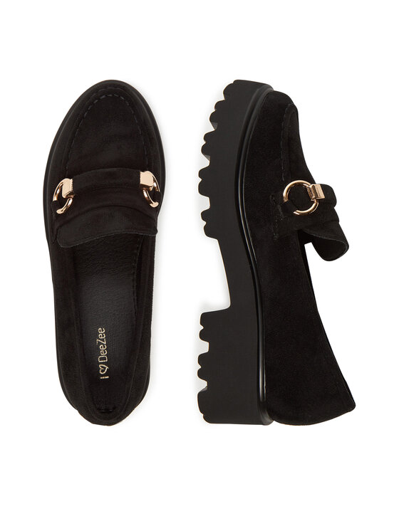 DeeZee DeeZee Loafers LE601-4 Μαύρο