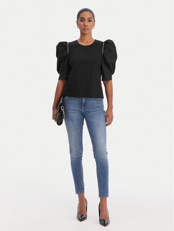 Fracomina Fracomina Traperice FP26SV8000D46002 Plava Slim Fit