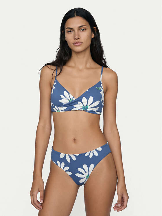 Roxy Roxy Spodný diel bikín Printed Essentials ERJX405188 Modrá