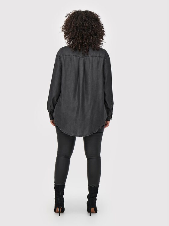 ONLY Carmakoma ONLY Carmakoma Koszula Canto 15237482 Szary Regular Fit