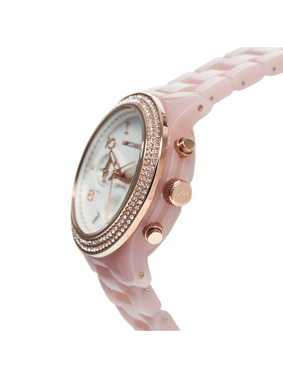 Michael Kors Michael Kors Laikrodis Runway MK7424 Rožinė