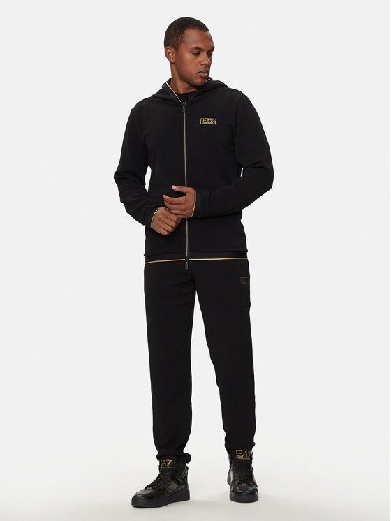EA7 Emporio Armani EA7 Emporio Armani Mikina 7M000037 AF10344 UC001 Černá Regular Fit