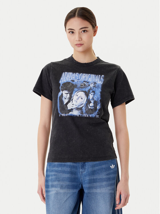 adidas adidas T-Shirt 20th Century Fox Disney JX1278 Czarny Regular Fit