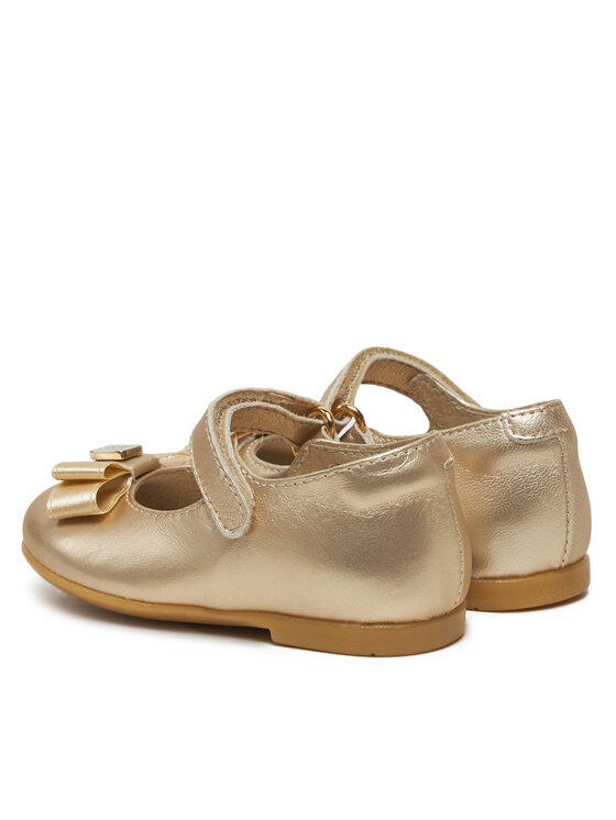 Tommy Hilfiger Tommy Hilfiger Balerinos Ballerina T1A3-33927-0220 M Auksinė