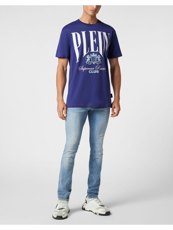 PHILIPP PLEIN PHILIPP PLEIN T-shirt 21689 Celeste Regular Fit