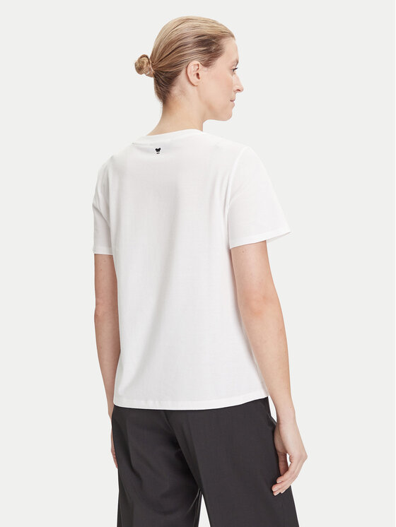 Weekend Max Mara Weekend Max Mara T-Shirt Ara 2525976041 Biały Regular Fit