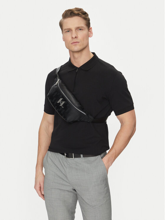 KARL LAGERFELD KARL LAGERFELD Сумка на пояс A1M30090 Чорний
