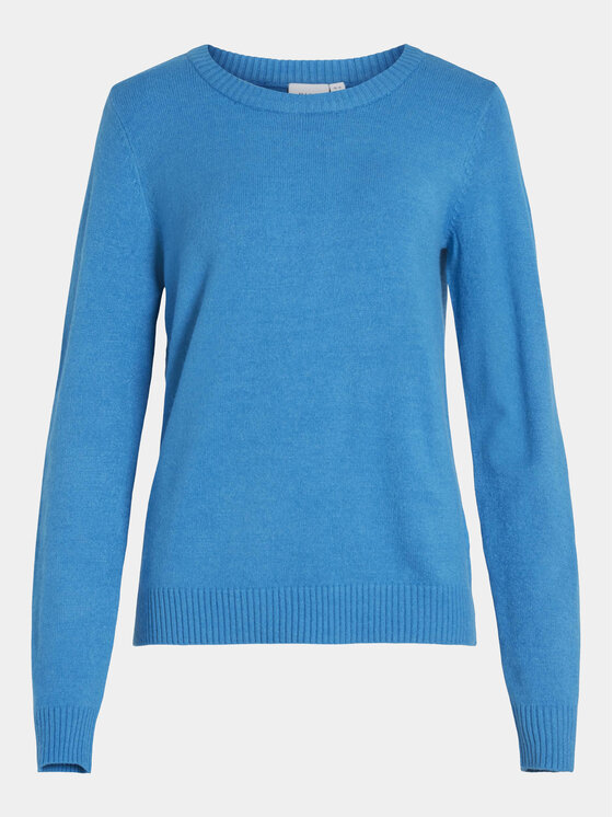 Vila Vila Maglione Ril 14054177 Blu Regular Fit