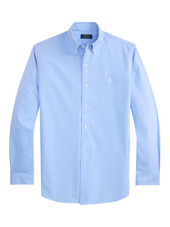 Polo Ralph Lauren Polo Ralph Lauren Риза 710805564517 Светлосин Regular Fit