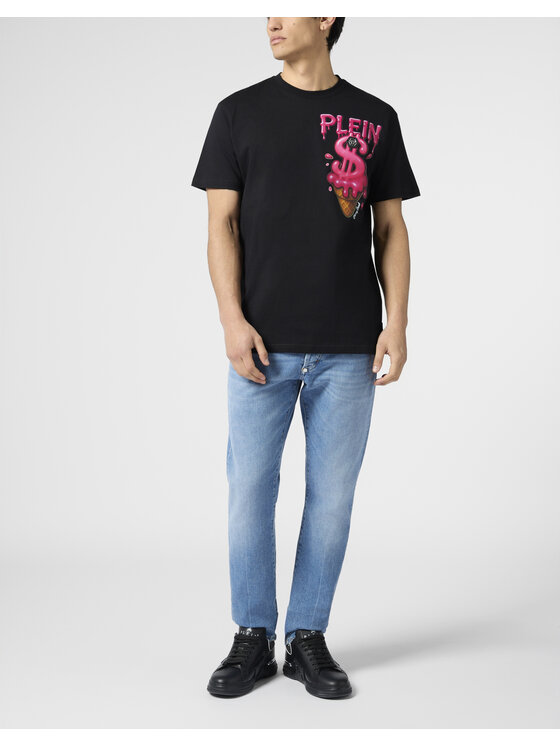 PHILIPP PLEIN PHILIPP PLEIN T-shirt 30608 Nero Regular Fit