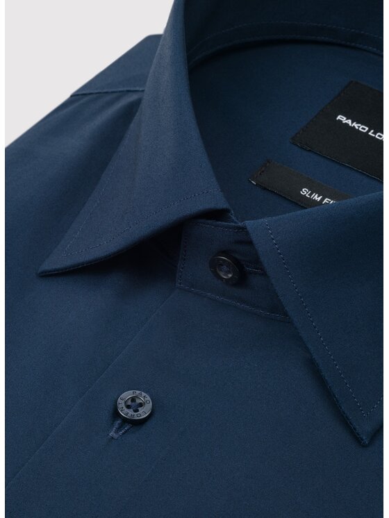 Pako Lorente Pako Lorente Koszula P26WF-1X-014 Granatowy Slim Fit