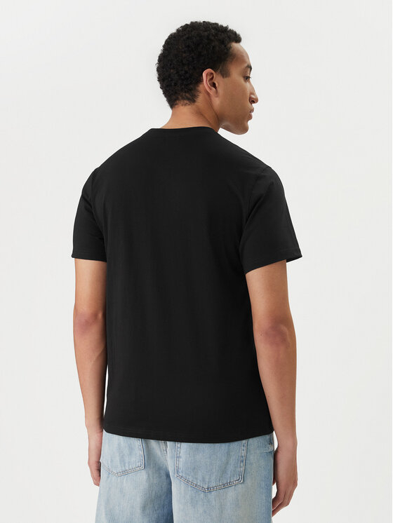 Hunter Hunter T-shirt Halton HARM0019252 Crna Regular Fit