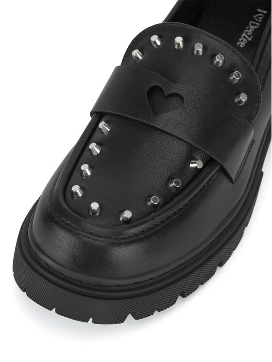 DeeZee DeeZee Loaferice CS6320-02 Crna
