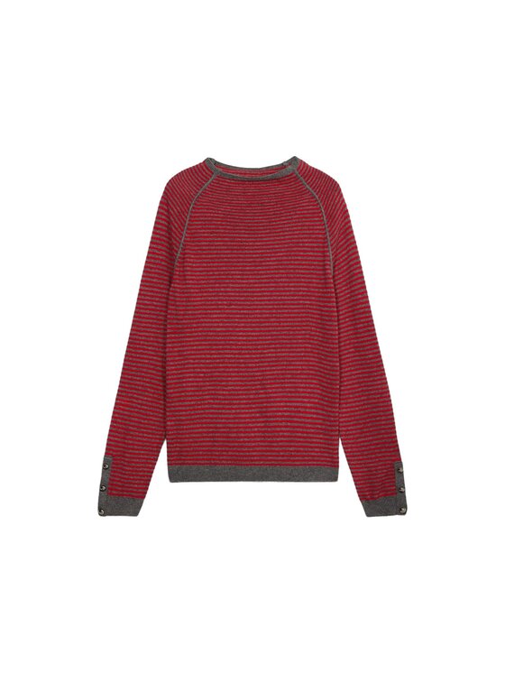 Oltre Oltre Cardigan M334J005074N0S3 Rosso Regular Fit