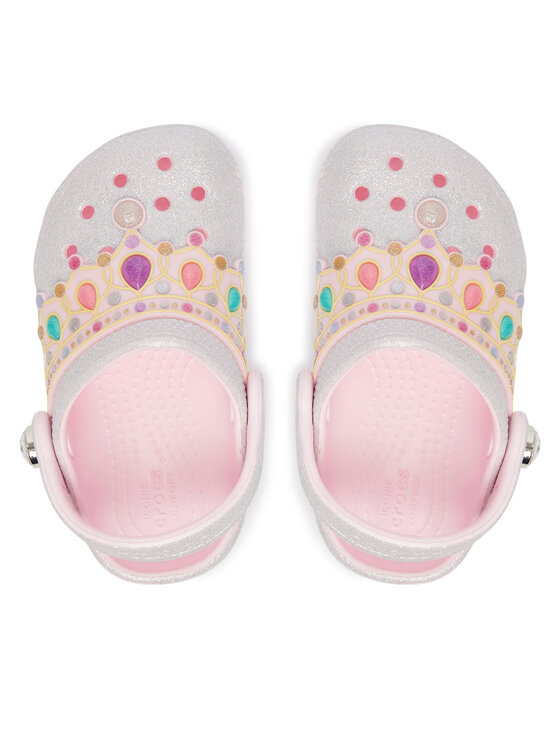 Crocs Crocs Šlepetės Toddler IAM Princess Clog 212516 Rožinė