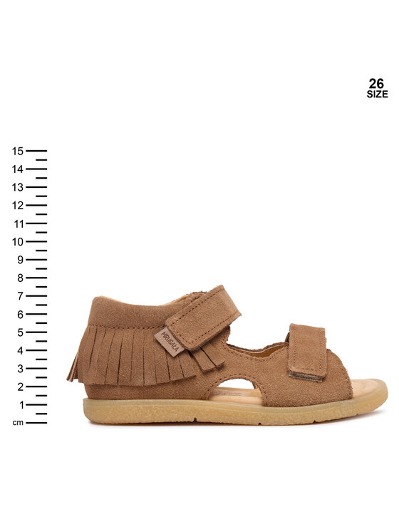 Mrugała Mrugała Σανδάλια Indian Summer 1245/5-30 Καφέ