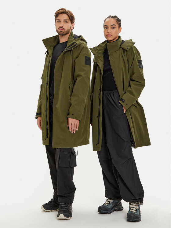 Halti Halti Parka Flemari 065-0421 Zielony Regular Fit