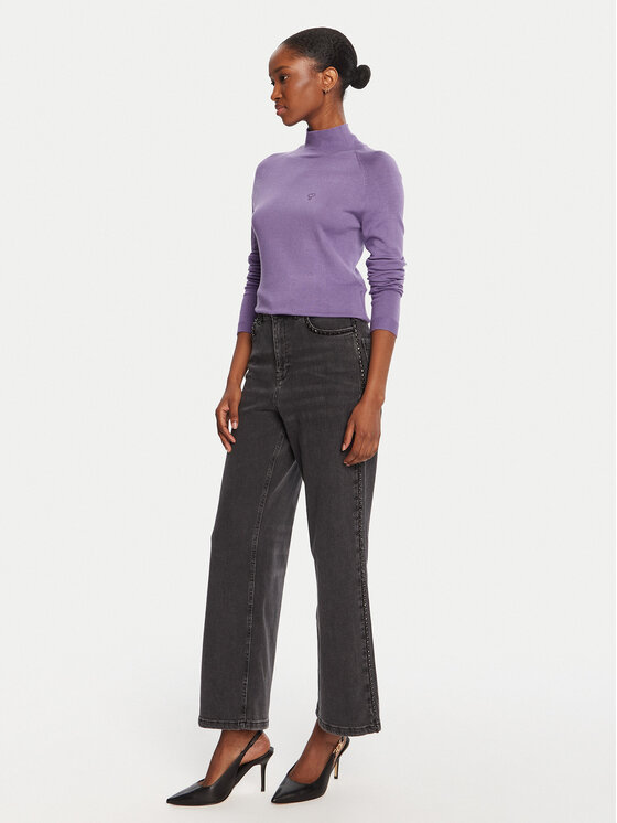 LOLA CASADEMUNT LOLA CASADEMUNT Дънки MF2514008 Сив Wide Leg