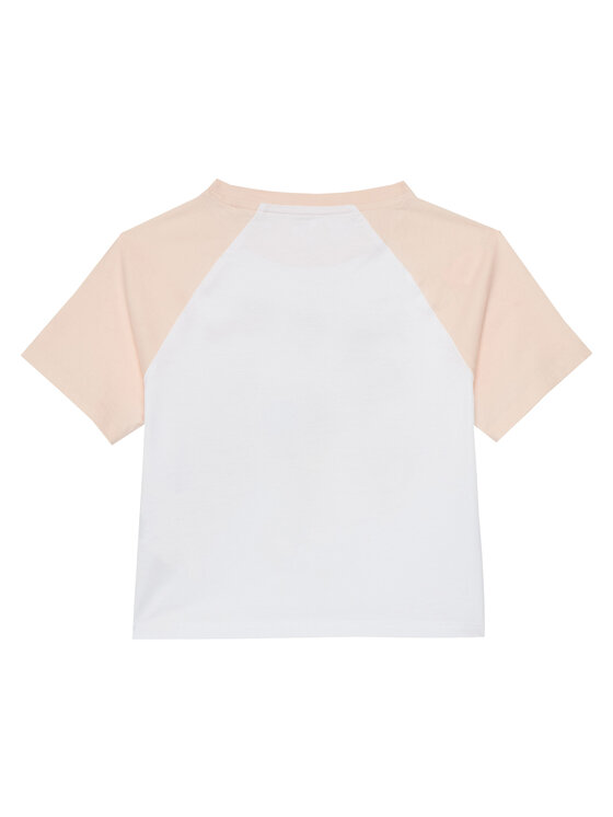 Guess Guess Tricou J5GI06 K8HM4 Alb Boxy Fit