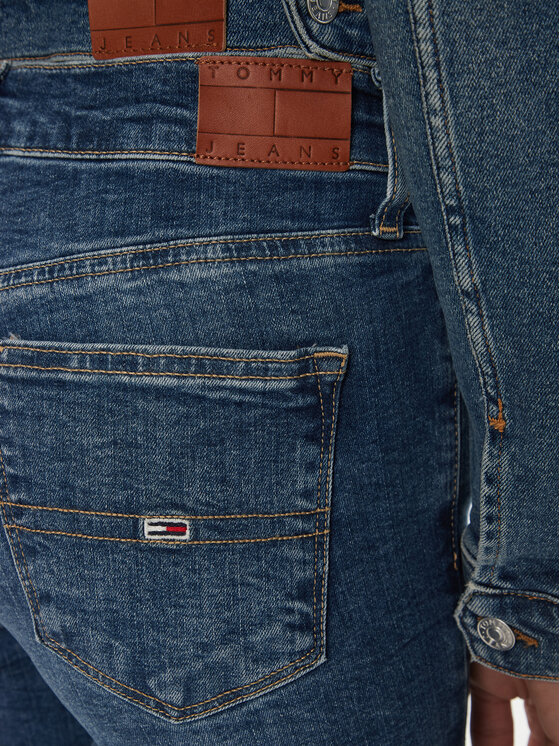 Tommy Jeans Tommy Jeans Farmer Nora DW0DW19546 Kék Skinny Fit