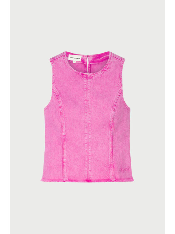 Fabienne Chapot Fabienne Chapot Top 6023-1773-98 Różowy Slim Fit