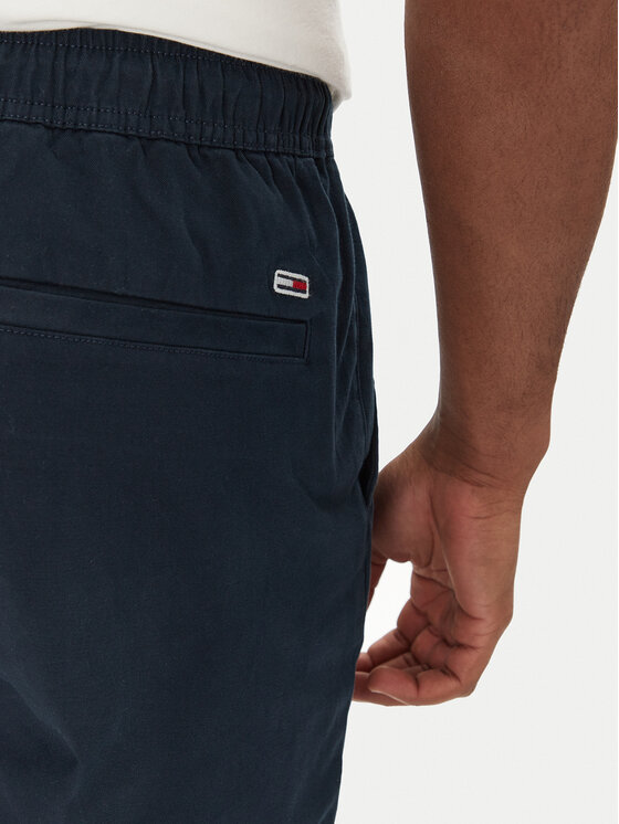 Tommy Jeans Tommy Jeans Joggers kalhoty Austin DM0DM20283 Tmavomodrá Slim Fit