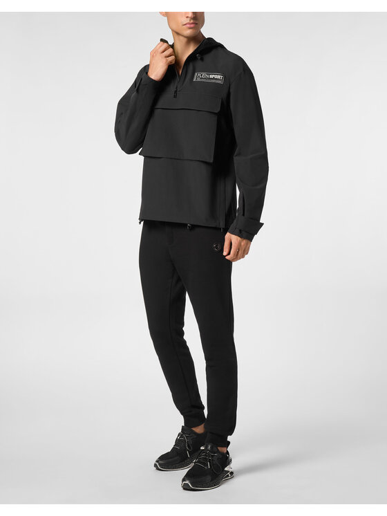 Plein Sport Plein Sport Bluza 14161 Czarny Regular Fit
