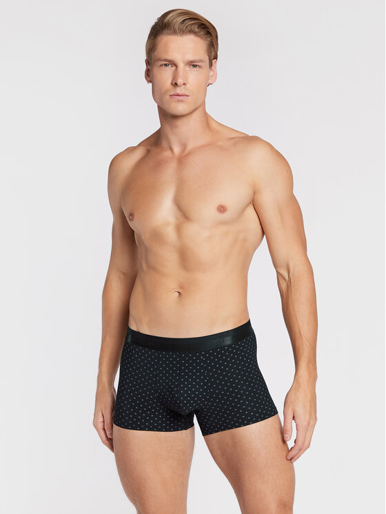 HOM HOM Boxerky Max 401914 Černá