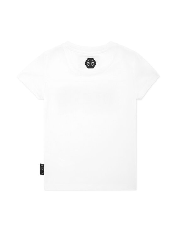 PHILIPP PLEIN PHILIPP PLEIN T-Shirt 28163 Biały Regular Fit