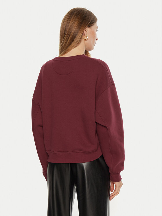 Guess Guess Jopa W4BQ07 K9Z21 Bordo rdeča Regular Fit