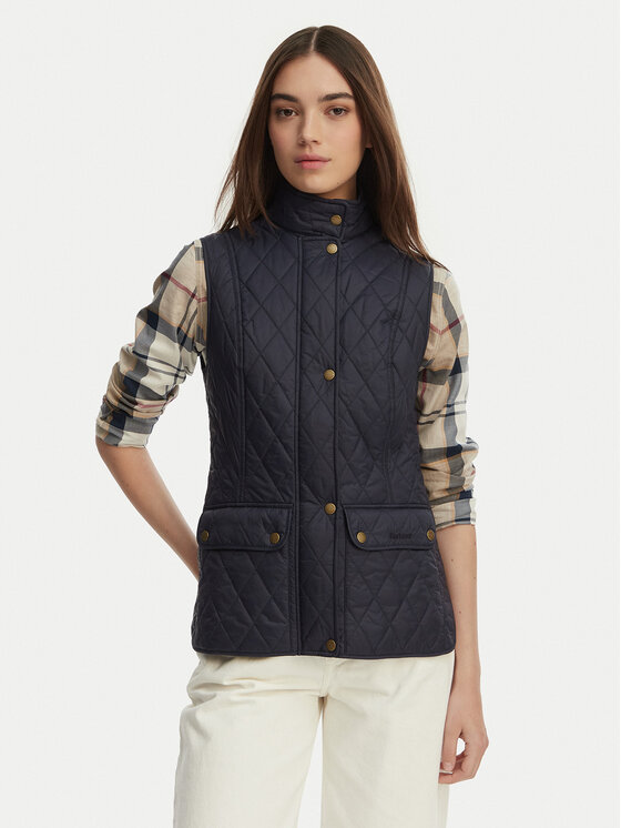 Barbour Barbour Αμάνικο Μπουφάν Otteburn LGI0003NY71 Σκούρο μπλε Regular Fit