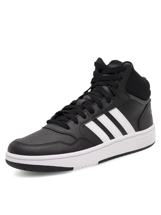 adidas adidas Sneakersy HOOPS MID 3.0 K GW0402 Černá