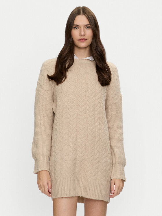 Brave Soul Brave Soul Трикотажна сукня LKD-162VIRGOA Сірий Regular Fit