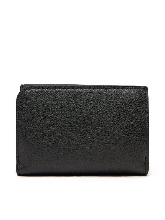Tommy Hilfiger Tommy Hilfiger Dámska peňaženka Logotape Trifold AW0AW17477 Čierna