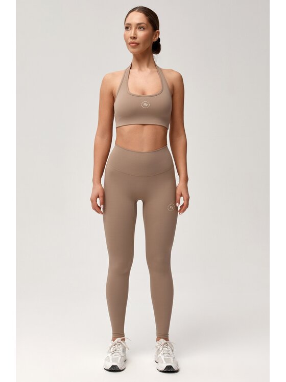 ROUGH RADICAL ROUGH RADICAL Legginsy ZOYA PUSH-UP Brązowy Slim Fit