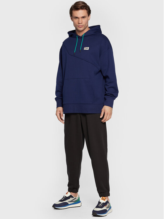 Felpa Thiers FAM0147 Blu scuro Oversize