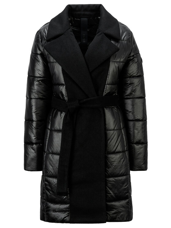 BOSS Boss Зимно палто Paxida 50443658 Черен Regular Fit