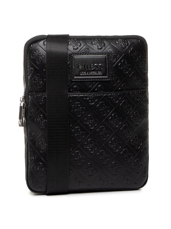 Guess Umhangetasche Dan Logo EMBOSSED HMDNLE P0224 Schwarz Modivo