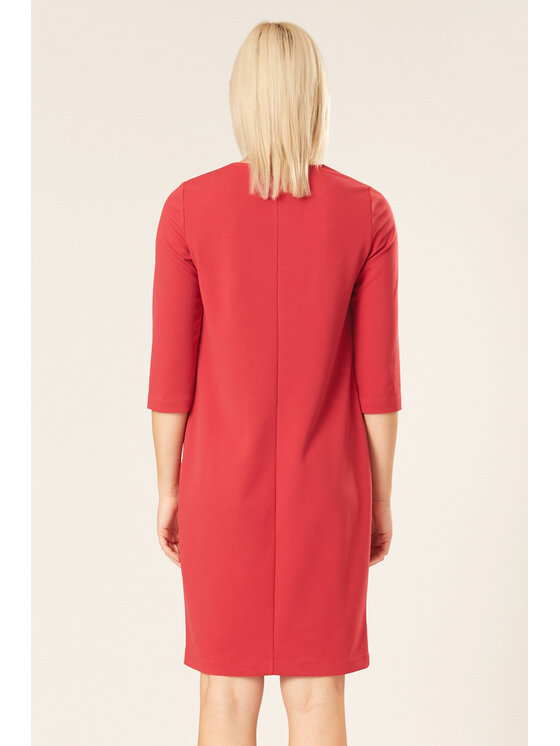 QUIOSQUE QUIOSQUE Každodenné šaty PULLERE DRESS Ružová Regular Fit