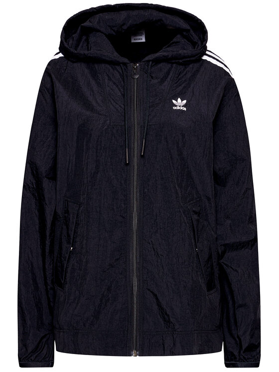 adidas adidas Jakna protiv vjetra Windbreaker GN2780 Crna Loose Fit