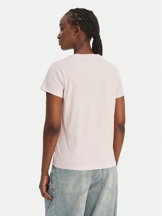 Guess Jeans Guess Jeans T-Shirt W6GIC5 K8HM0 Różowy Regular Fit