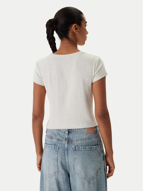 Calvin Klein Jeans Calvin Klein Jeans Majica LV047C200G Bež Slim Fit