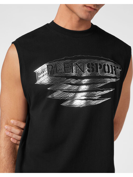 Plein Sport Plein Sport T-Shirt 13063 Czarny Regular Fit