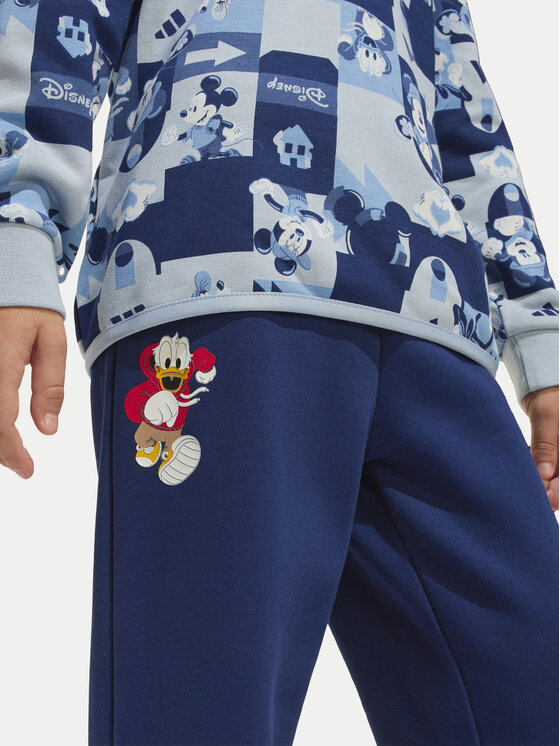 adidas adidas Спортивний костюм Disney Mickey Mouse JD4551 Голубий Regular Fit