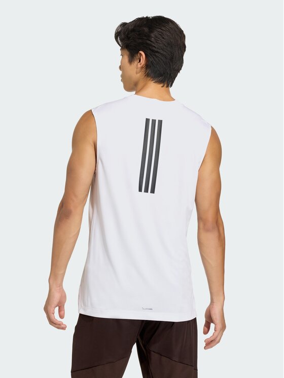 adidas adidas Koszulka techniczna 159050 Biały Slim Fit