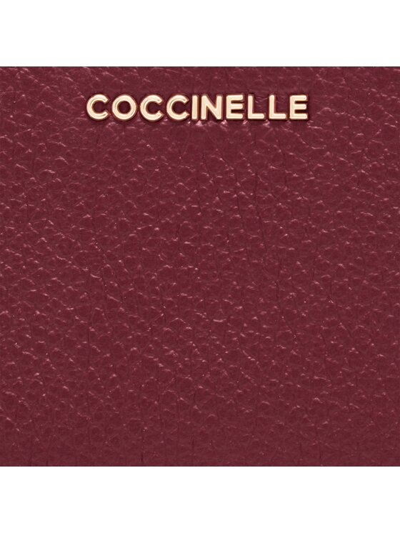 Coccinelle Coccinelle Portafoglio Metallic 1 Bordeaux