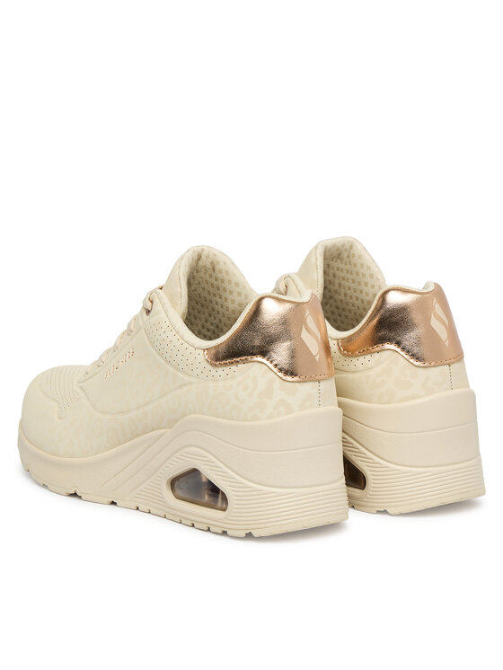 Skechers Skechers Sneakers Uno Wedge - Safari Daze 177521/OFWT Bej